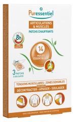 Puressentiel Gelenk und Muskel Wärmende Pflaster für die Gelenke Aus 14 Ätherischen Ölen 3 Patches Puressentiel Gelenk und Muskel Wärmende Pflaster für die Gelenke Aus 14 Ätherischen Ölen 3 Patches