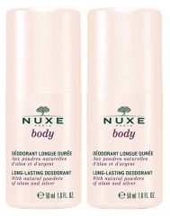 Nuxe Body Déodorant Longue Durée Lot de 2 x 50 ml Nuxe Body Déodorant Longue Durée Lot de 2 x 50 ml