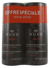 Nuxe Men 24HR Protection Deodorant 2 x 50ml Nuxe Men 24HR Protection Deodorant 2 x 50ml