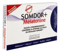 Granions Somdor+ Mélatonine 15 Comprimés Granions Somdor+ Mélatonine 15 Comprimés