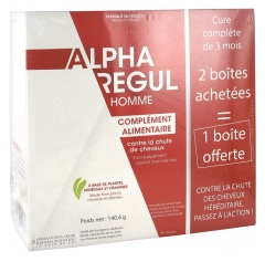 Arlor Natural Scientific Alpharegul Homme Lot de 3 x 60 Capsules Arlor Natural Scientific Alpharegul Homme Lot de 3 x 60 Capsules