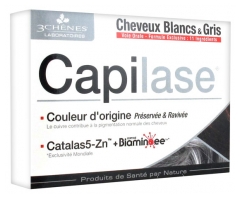 Les 3 Chênes Capilase White & Grey Hair 30 Capsules Les 3 Chênes Capilase White & Grey Hair 30 Capsules