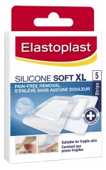Elastoplast Silicon Soft XL 5 Strips Elastoplast Silicon Soft XL 5 Strips