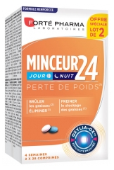 Forté Pharma Slimness 24 Day and Night 2 x 28 Tablets Forté Pharma Slimness 24 Day and Night 2 x 28 Tablets