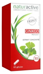 Naturactive Ginkgo 60 Gélules Naturactive Ginkgo 60 Gélules