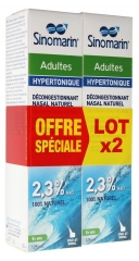 Sinomarin Meerwasserlösung Verstopfte Nase Erwachsene 2 x 125 ml Charge Sinomarin Meerwasserlösung Verstopfte Nase Erwachsene 2 x 125 ml Charge