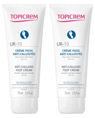 Topicrem UR-10 Anti-Calluses Foot Cream 2 x 75ml Topicrem UR-10 Anti-Calluses Foot Cream 2 x 75ml