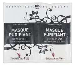 Secrets des Fées Masque Purifiant Détoxifiant Bio 2 x 4,5 g Secrets des Fées Masque Purifiant Détoxifiant Bio 2 x 4,5 g