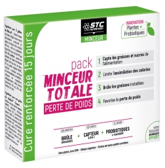 STC Nutrition Pack Minceur Totale Perte de Poids 75 Gélules + 1 Pilulier Offert STC Nutrition Pack Minceur Totale Perte de Poids 75 Gélules + 1 Pilulier Offert