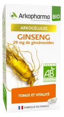 Cápsulas de Arkopharma Ginseng Orgánico 45 Cápsulas Cápsulas de Arkopharma Ginseng Orgánico 45 Cápsulas