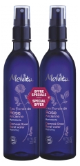Melvita Organic Damask Rose Floral Water Spray 2 x 200 ml Melvita Organic Damask Rose Floral Water Spray 2 x 200 ml