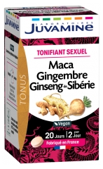 Juvamine Phyto Maca Gingembre Ginseng 40 Comprimés Juvamine Phyto Maca Gingembre Ginseng 40 Comprimés