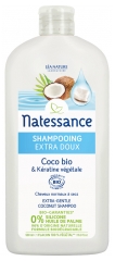 Natessance Shampooing Extra Doux Coco Bio et Kératine Végétale 500 ml Natessance Shampooing Extra Doux Coco Bio et Kératine Végétale 500 ml