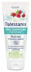 Natessance Organic Strengthening Castor Oil and Vegetable Keratin Conditioner 200ml Natessance Organic Strengthening Castor Oil and Vegetable Keratin Conditioner 200ml