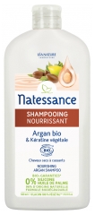 Natessance Shampooing Nourrissant Argan Bio et Kératine Végétale 500 ml Natessance Shampooing Nourrissant Argan Bio et Kératine Végétale 500 ml