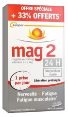 Mag 2 24 H 45 Comprimés + 15 Comprimés Offerts Mag 2 24 H 45 Comprimés + 15 Comprimés Offerts