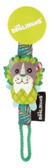 Les Déglingos Jélékros the Lion Pacifier Clipper Les Déglingos Jélékros the Lion Pacifier Clipper