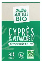 Nutrisanté Nutri'SENTIELS BIO Cyprès & Vitamine D 30 Gélules Nutrisanté Nutri'SENTIELS BIO Cyprès & Vitamine D 30 Gélules