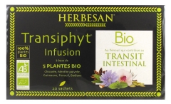 Herbesan Transiphyt Infusion Bio 20 Sachets Herbesan Transiphyt Infusion Bio 20 Sachets