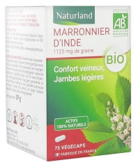 Naturland Marronnier d'Inde Bio 75 Végécaps Naturland Marronnier d'Inde Bio 75 Végécaps