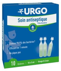 Urgo Cuidado Antiséptico 10 Monodosis de 5 ml Urgo Cuidado Antiséptico 10 Monodosis de 5 ml