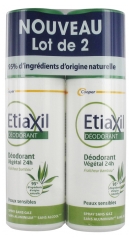 Etiaxil 24H Pflanzen-Deodorant-Spray Charge von 2 x 100 ml Etiaxil 24H Pflanzen-Deodorant-Spray Charge von 2 x 100 ml