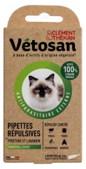 Clément Thékan Vétosan Pipettes Répulsives pour Chaton et Chat 2 Pipettes Clément Thékan Vétosan Pipettes Répulsives pour Chaton et Chat 2 Pipettes