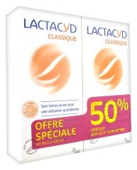 Lactacyd Cleansing Intimate Care 2 x 400ml Lactacyd Cleansing Intimate Care 2 x 400ml