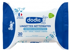 Dodie Lingettes Nettoyantes Dermo-Apaisantes 20 Lingettes Dodie Lingettes Nettoyantes Dermo-Apaisantes 20 Lingettes
