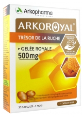Arkopharma Arko Royal Beehive Treasure Royal Jelly 500 mg 30 Capsules Arkopharma Arko Royal Beehive Treasure Royal Jelly 500 mg 30 Capsules