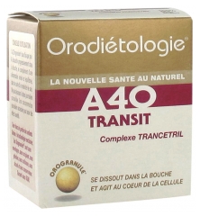 Laboratoires Zannini Orodiétologie A40 Transit 40 Orogranules Laboratoires Zannini Orodiétologie A40 Transit 40 Orogranules