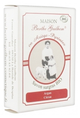 Maison Berthe Guilhem Savon Surgras Bio Argan Citron 100 g Maison Berthe Guilhem Savon Surgras Bio Argan Citron 100 g