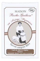 Maison Berthe Guilhem Savon Surgras Bio Infusion de Camomille Amande Douce 100 g Maison Berthe Guilhem Savon Surgras Bio Infusion de Camomille Amande Douce 100 g
