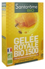 Santarome Bio Organic Royal Jelly 1500 20 Phials Santarome Bio Organic Royal Jelly 1500 20 Phials