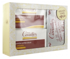 Rogé Cavaillès Extra-Gentle Soap 2 x 250 g + Soap Box Offered Rogé Cavaillès Extra-Gentle Soap 2 x 250 g + Soap Box Offered