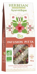 Herbesan Ayurvedic Organic Pitta Infusion 70 g Herbesan Ayurvedic Organic Pitta Infusion 70 g