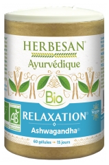 Herbesan Ayurvedic Relaxation Organic Ashwagandha 60 Capsules Herbesan Ayurvedic Relaxation Organic Ashwagandha 60 Capsules