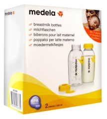 Medela Biberons Pour Lait Maternel Lot de 2 x 250 ml Medela Biberons Pour Lait Maternel Lot de 2 x 250 ml