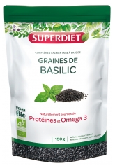 Super Diet Graines de Basilic Bio 150 g Super Diet Graines de Basilic Bio 150 g