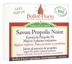 Ballot-Flurin Savon Propolis Noire Bio 100 g Ballot-Flurin Savon Propolis Noire Bio 100 g