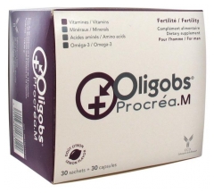 Laboratoire CCD Oligobs Procréa.M 30 Sachets + 30 Capsules Laboratoire CCD Oligobs Procréa.M 30 Sachets + 30 Capsules