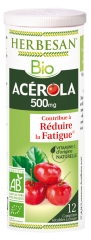 Herbesan Bio Acérola 500 mg 12 Comprimés Sécables Herbesan Bio Acérola 500 mg 12 Comprimés Sécables