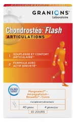 Granions Chondrostéo Flash 40 Gélules Granions Chondrostéo Flash 40 Gélules