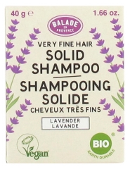 Balade en Provence Shampoing Solide Cheveux Très Fins Lavande Bio 40 g Balade en Provence Shampoing Solide Cheveux Très Fins Lavande Bio 40 g