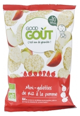 Good Goût Mini Apple Rice Patties From 10 Months Organic 40 g Good Goût Mini Apple Rice Patties From 10 Months Organic 40 g