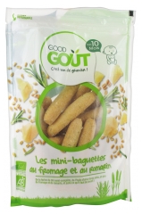 Good Goût Mini Cheese and Rosemary Chopsticks From 10 Months Organic 70 g Good Goût Mini Cheese and Rosemary Chopsticks From 10 Months Organic 70 g