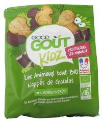 Good Goût Kidz Animaux Nappés de Chocolat Bio 120 g Good Goût Kidz Animaux Nappés de Chocolat Bio 120 g