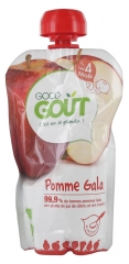 Good Goût Pomme Gala dès 4 Mois Bio 120 g Good Goût Pomme Gala dès 4 Mois Bio 120 g
