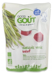 Good Goût Haricots Verts Boeuf dès 6 Mois 190 g Good Goût Haricots Verts Boeuf dès 6 Mois 190 g
