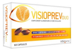 VISUfarma Visioprev Duo 60 Capsules VISUfarma Visioprev Duo 60 Capsules